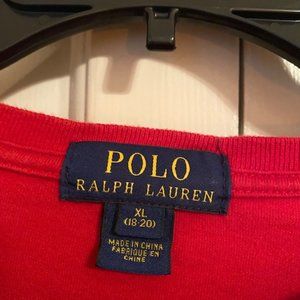 Polo by Ralph Lauren Men's Cotton Long Sleeve Tshirt - XL